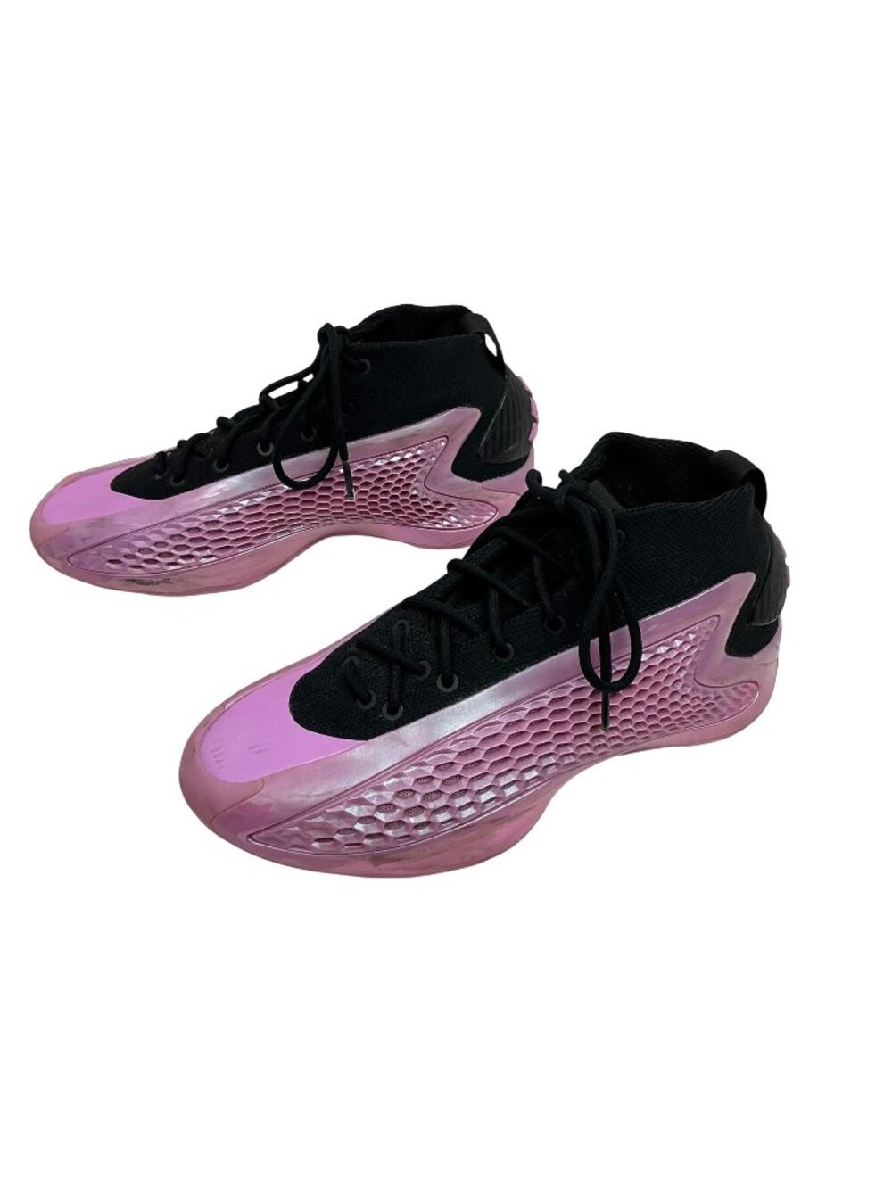 Adidas Anthony Edwards A. E. 1 J Low Basketball Shoes Youth 6 Black & Lavender